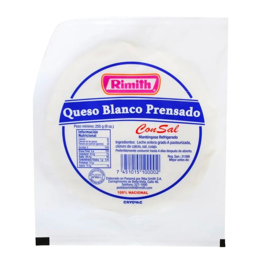 QUESO DEL PAIS RIMITH CON SAL 9OZ