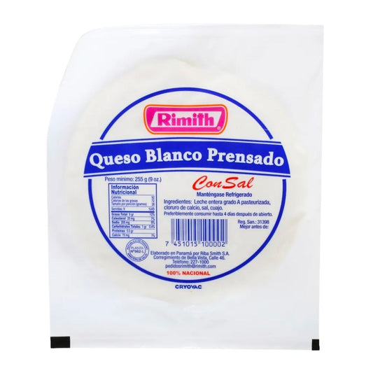QUESO DEL PAIS RIMITH CON SAL 9OZ
